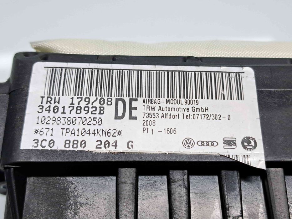 Airbag pasager Volkswagen Passat B6 (3C2) [Fabr 2005-2010] 3C0880204G