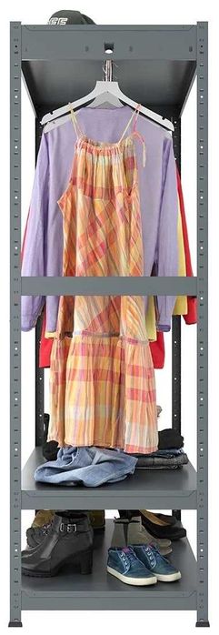 Стеллаж для одежды HIT HANG  600  металлический для магазина, склада