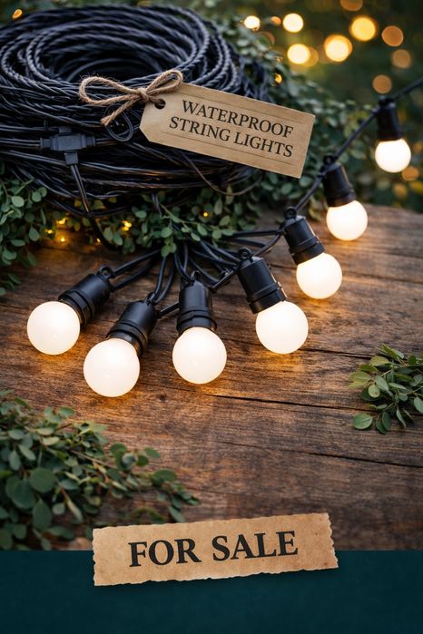 Уличные гирлянды / ретро гирлянды