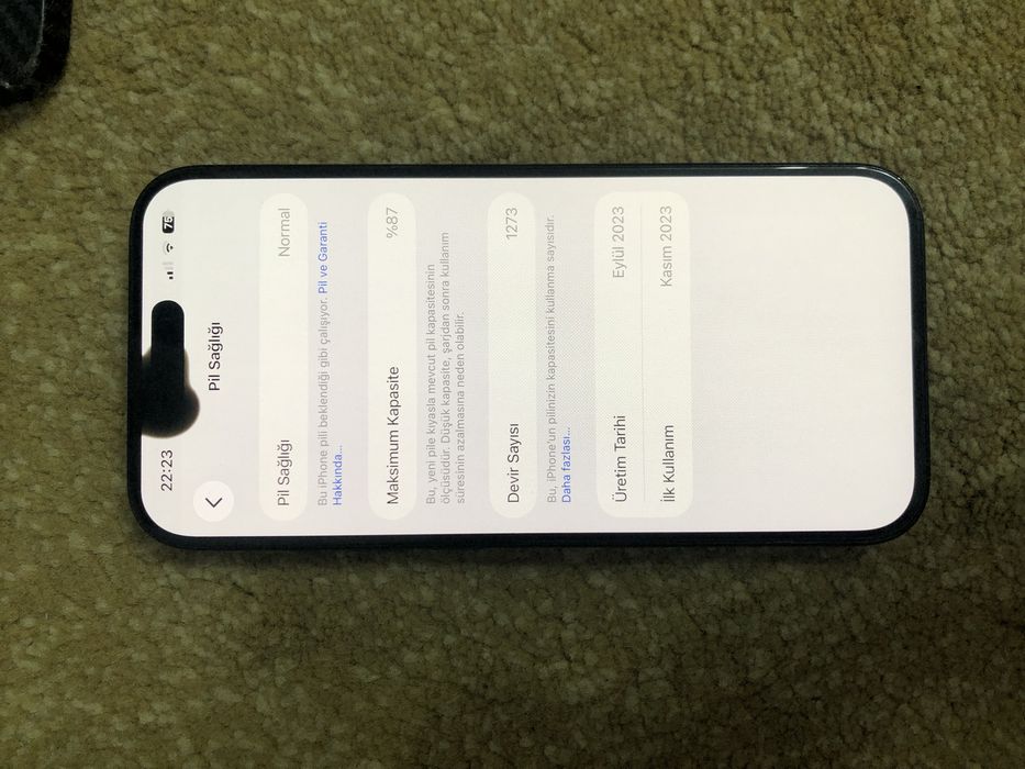 Срочно 15 pro 512 gb 87%