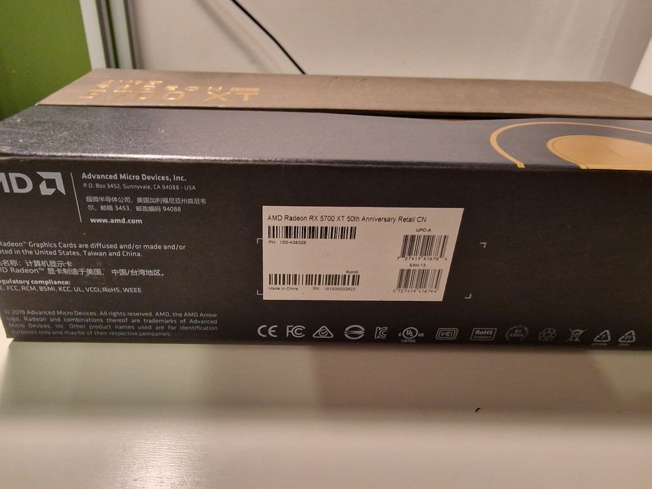 Placa video AMD Radeon RX 5700 XT 50th Anniversary