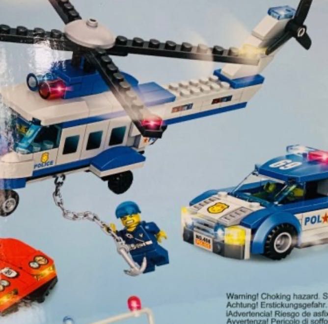 Лего конструктор CITY POLICE  439 части