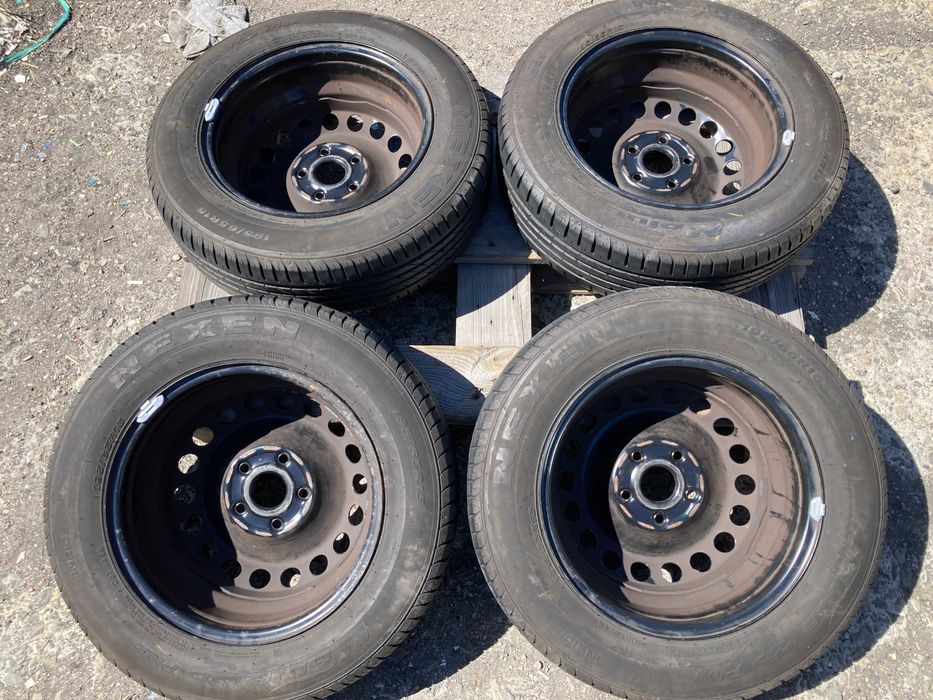 15 цола джанти 5х112 VW Golf 5 6 Голф 5 6 гуми 195/65/15 Nexen 6+мм