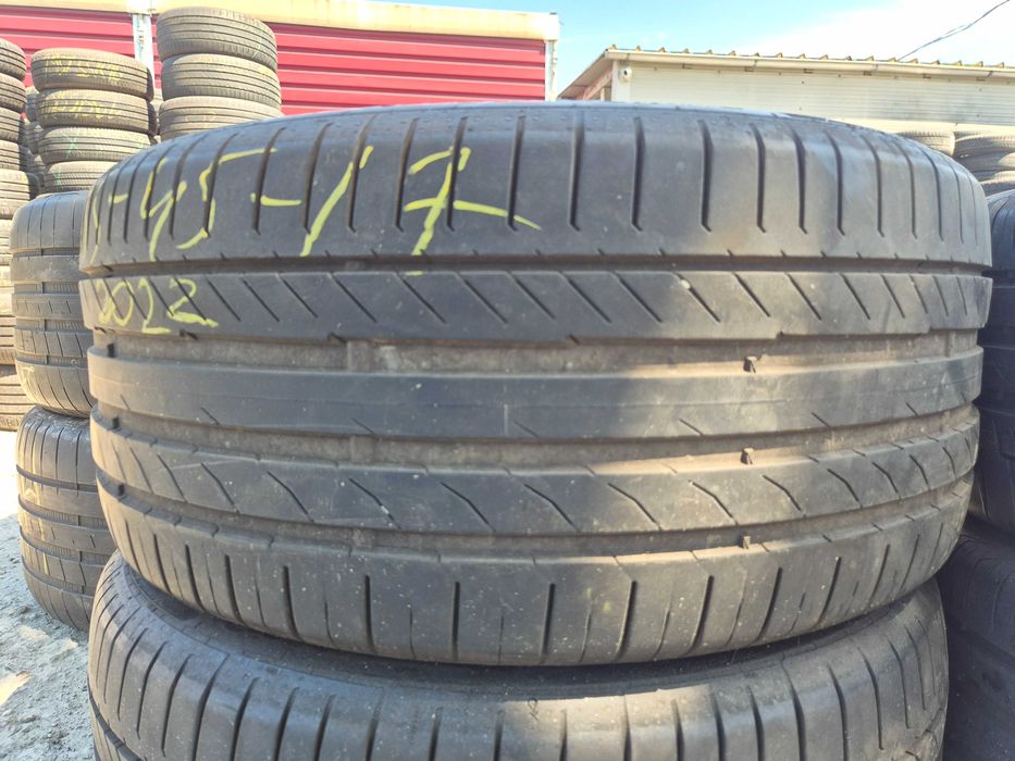 2 Anvelope de VARA - 255/45/17 98Y - Continental Conti Sport Contact 5 - Stare F BUNA - DOT 2020 !