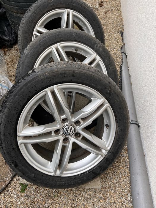 Jante vw audi skoda seat  r17 cu anvelope ms