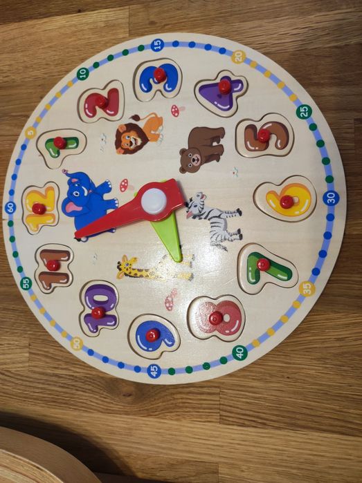 Детски дървени пъзели,кубчета