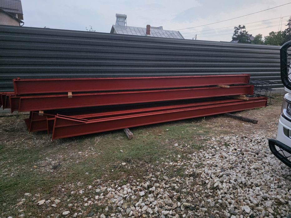 Structura Hală Metalica 25x12x6 , 300 m³, IPE 240 si 200,Ferme ,Stalpi