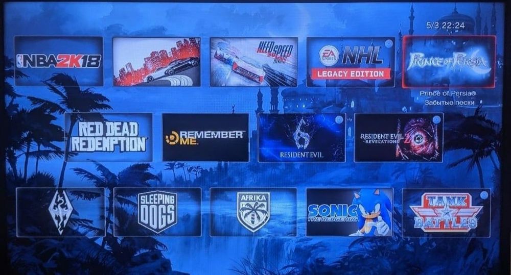 Продам  прошитую ps3 super slim