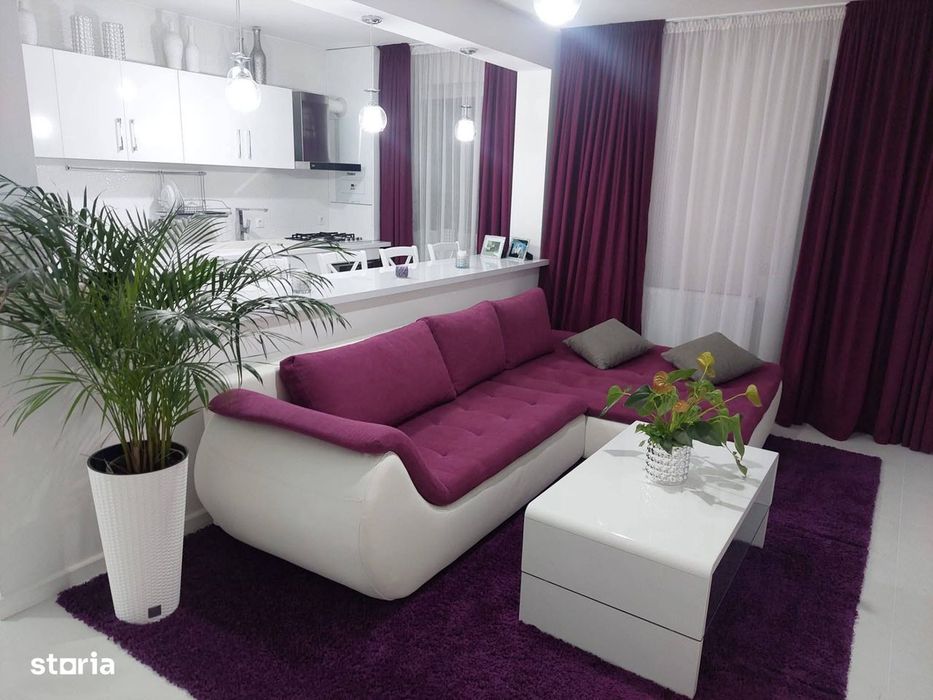 Apartament de vanzare 2 camere 44mp plus 6 mp balcon zona Floresti Flo