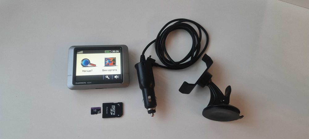 Навигация Garmin Nuvi 200 последни актуални карти за България и Европа