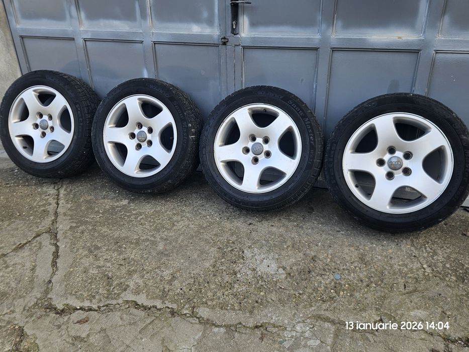 Jante aliaj cu anvelope R16 Audi, VW, Skoda, Seat