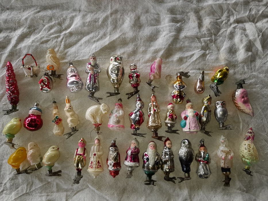 Ёлочные игрушки производства СССР