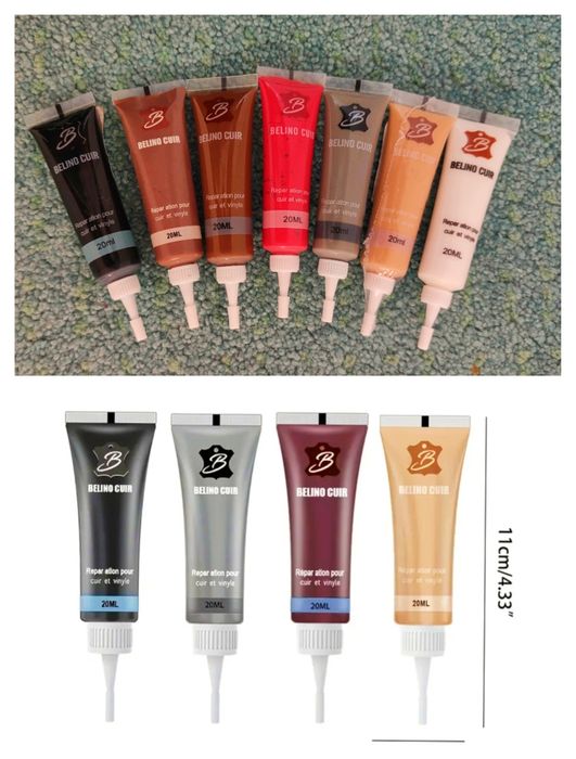 Vopsea Pentru Piele / Reparatii Piele Tub 20 ml vopsea profesionala