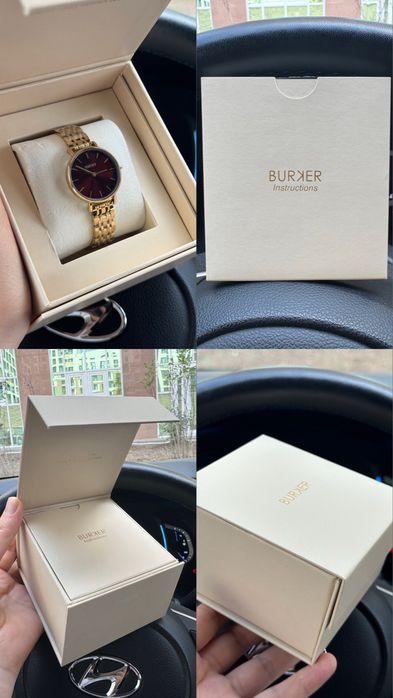 Часы Burker, новые, в красивой упаковке