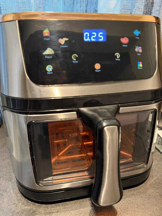 Friteuză cu aer cald 10L, digitală, stare foarte bună