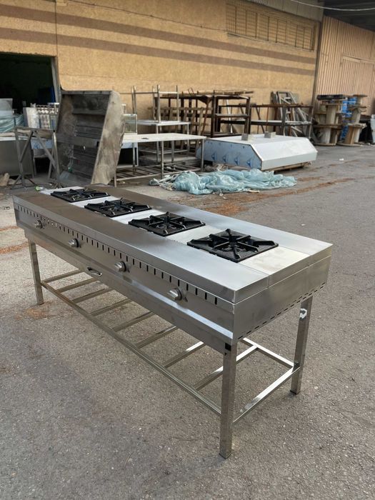 Газовая плита для кафе и ресторана | Производство