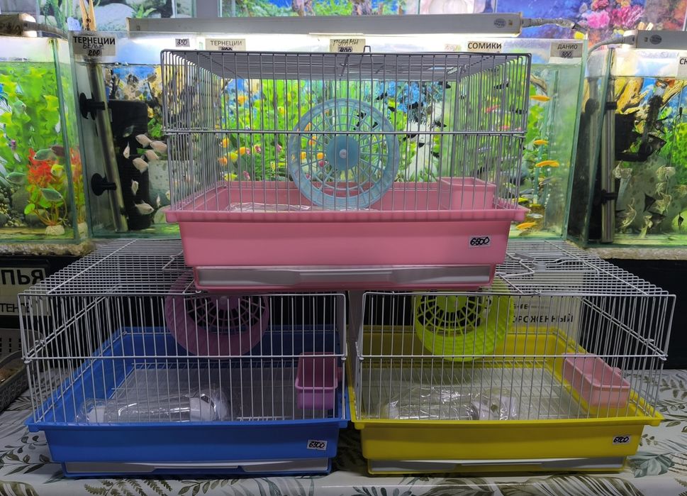 Клеточки для хомячков