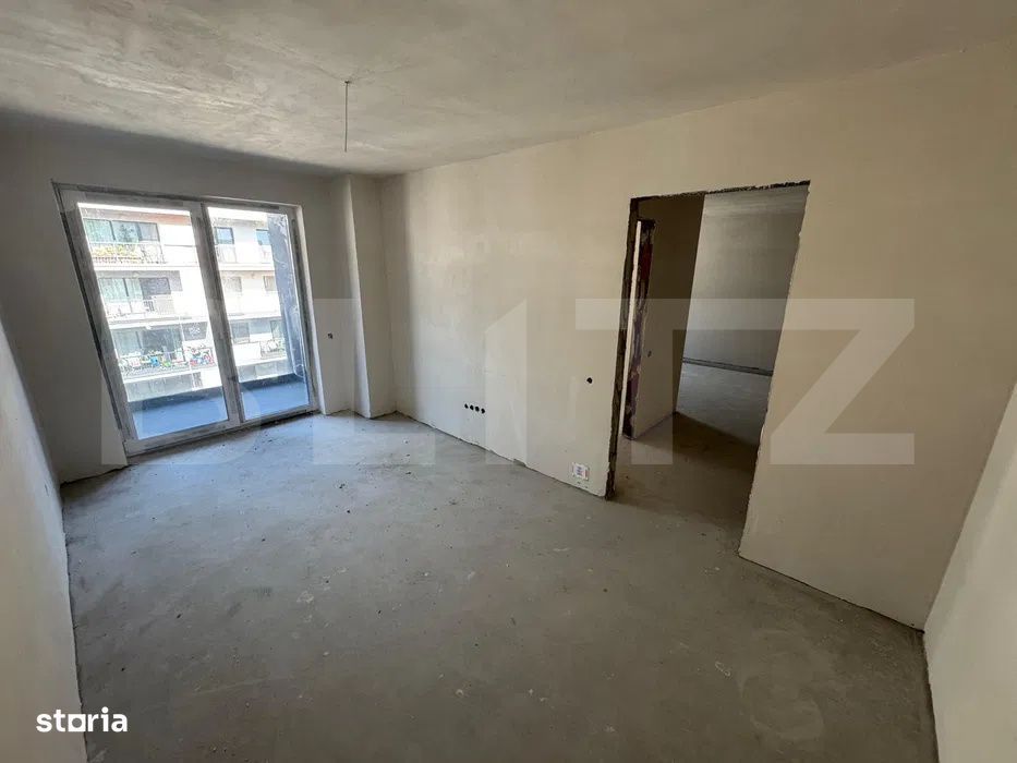 Apartament 2 camere semifinisat, 56 mp cu balcon de 8 mp, in Gheorghen — fotografia 2