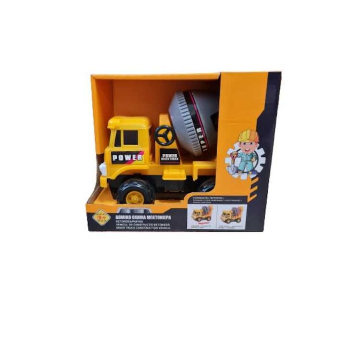 Строителен камион бетонобъркачка