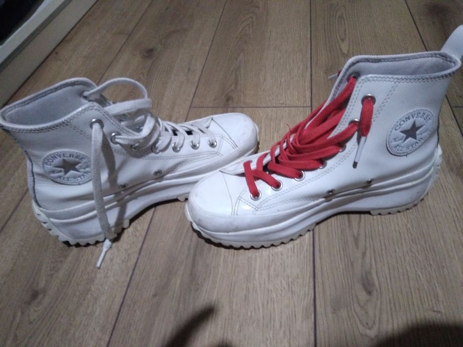 Converse бели кецове