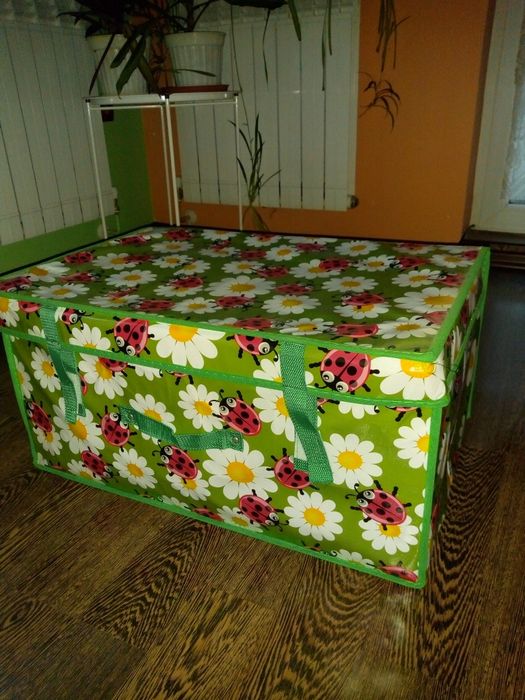 Кош за пране 48l,плетен кош от ратан,кашпа за цветя и др.