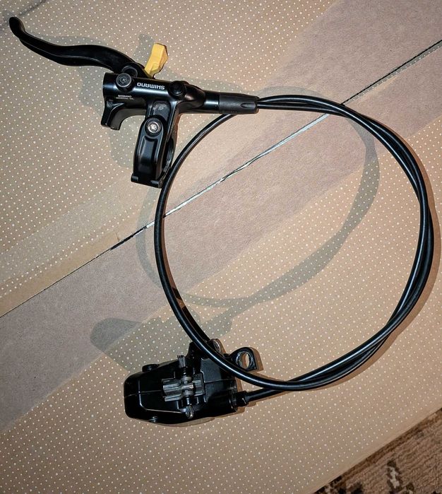 Предни спирачки Shimano и TRP Slate + два диска 180мм