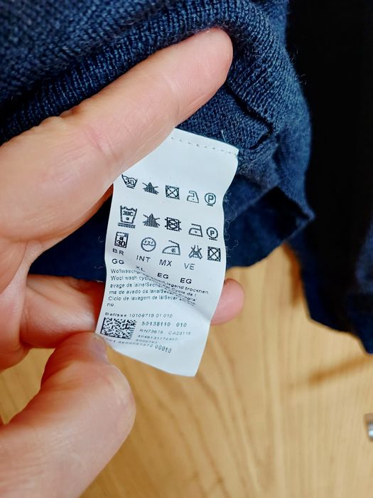 Boss Hugo Boss вълнен пуловер XL