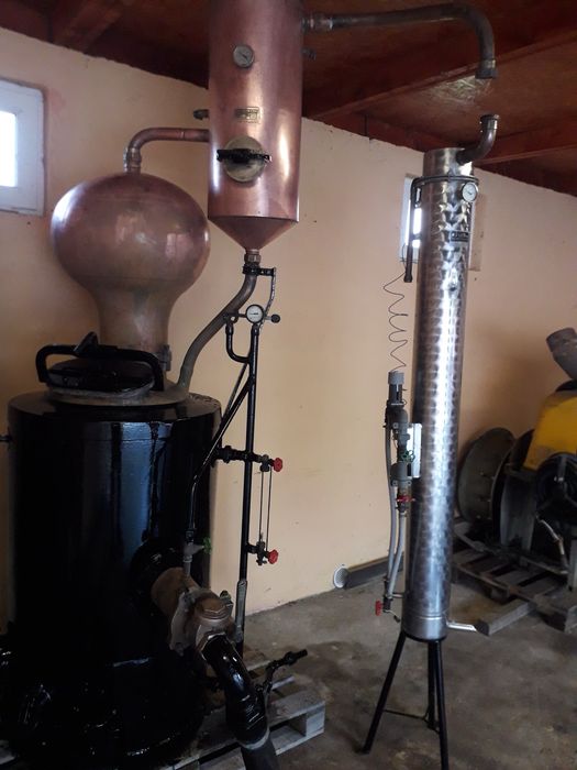 Cazan distilarie Germania cu ferbere in baie marina!