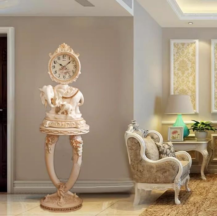 Часы/напольные часы Новый роскошный европейский стиль ретро напольные