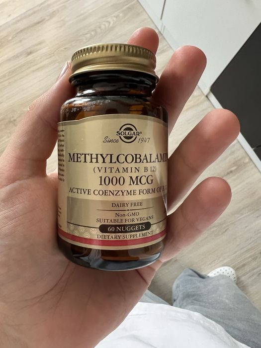 Methylcobalamin vit B12 Solgar 60cp