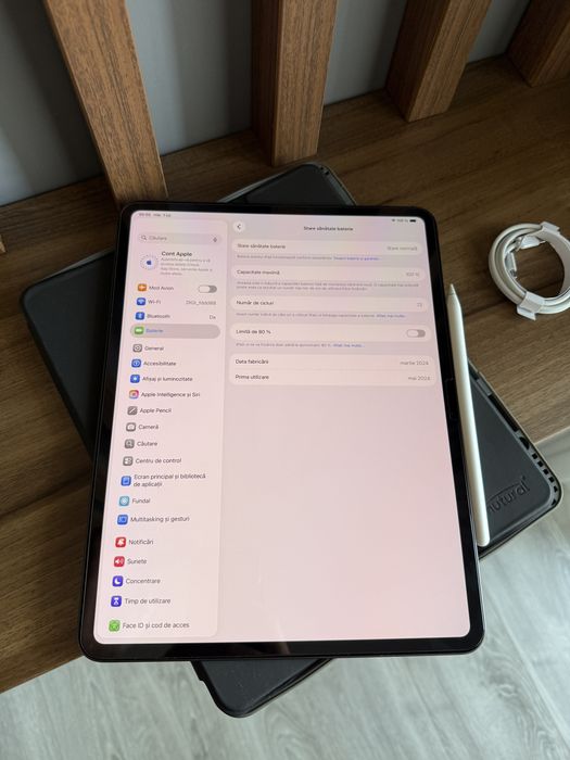 Ipad Pro 13 M4 + Pencil Pro - Impecabil - Baterie 100%