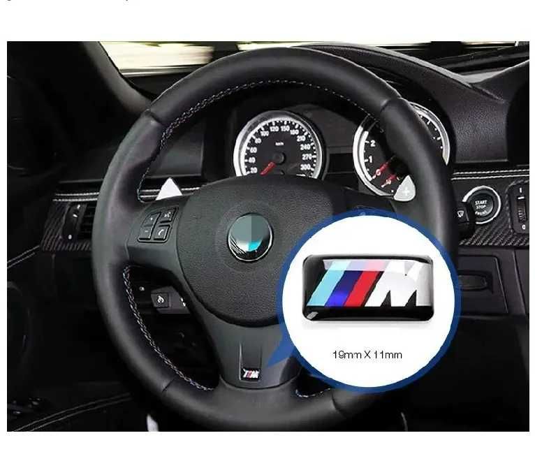 Стикери M Power емблеми BMW волан, джанти, скоростен лост