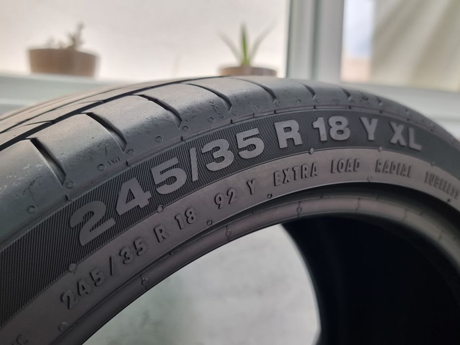 "Dot 23/24" 245/35/18 Continental 2Броя: 125€ 6.5мм