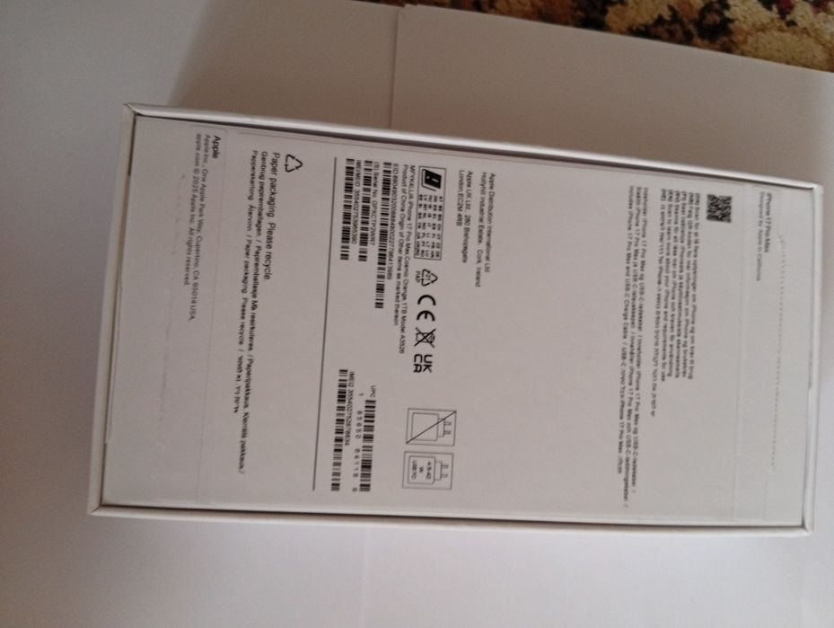 iPhone 17 pro max