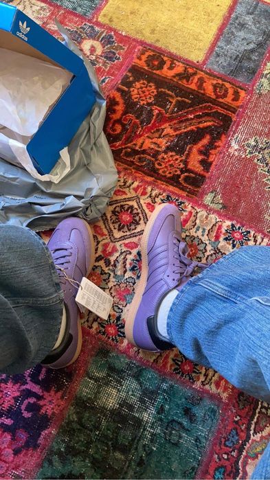 Adidas Samba purple