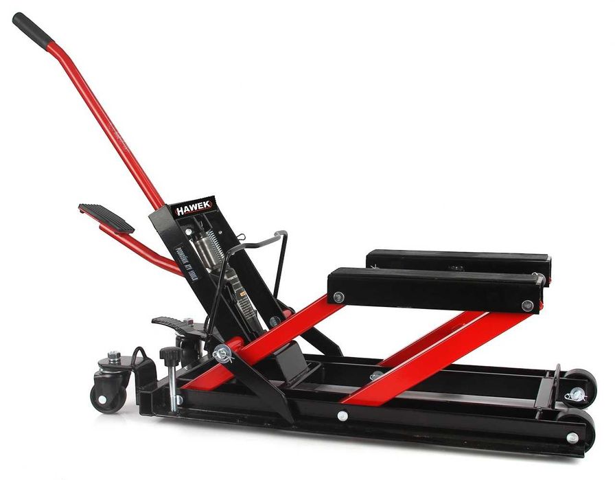 ГАРАНЦИЯ Хидравличен професионален крик за мотори и ATV HAWEK