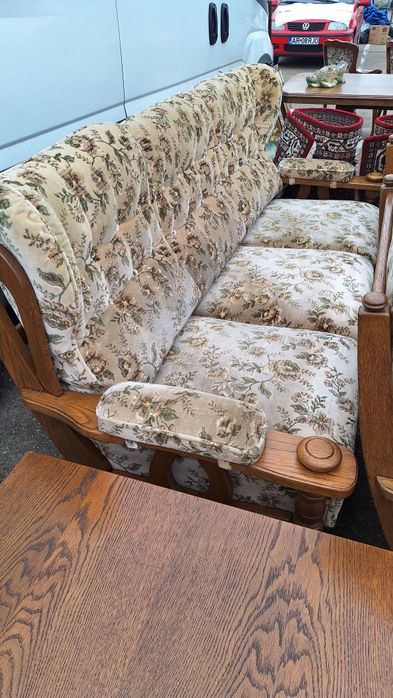 Set Canapele Rustice Stejar