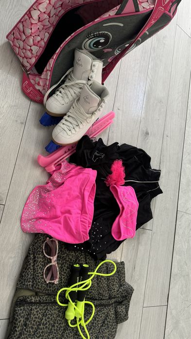 Сумка набор для фигурного катание для девочки лет 5-7