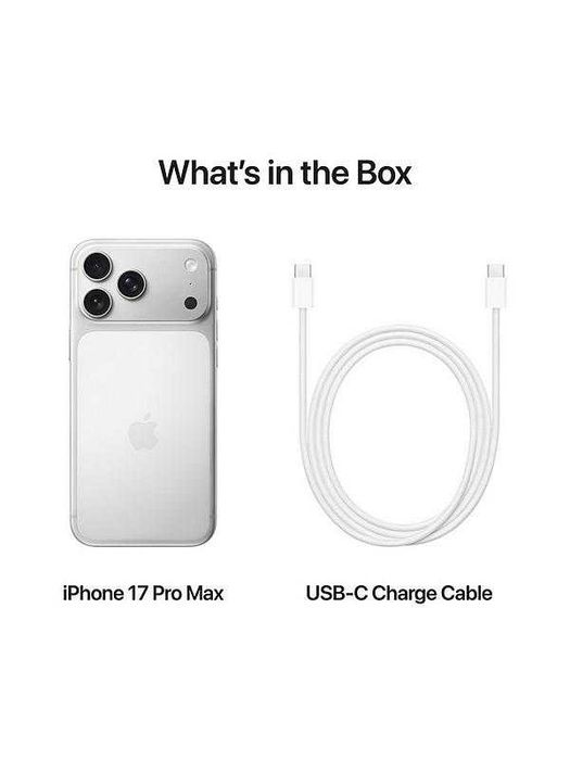 Iphone 17 pro max 1TB Silver new