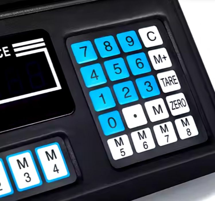 Електронен кантар с капацитет 40 кг и вградена батерия