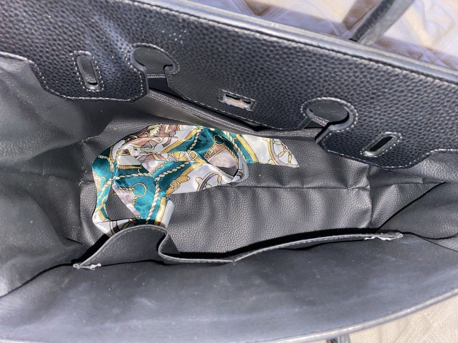 Сумка черная под hermes