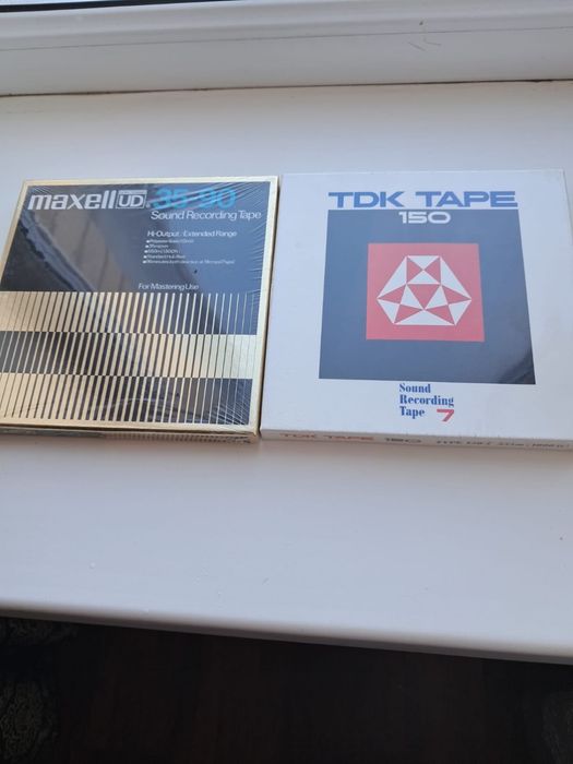 Лента Maxell 1100м , TDK 550