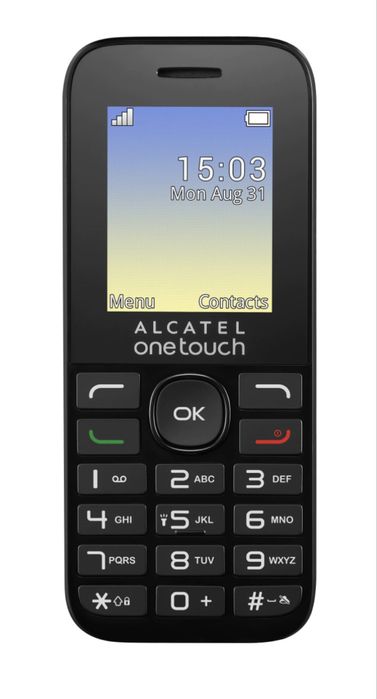 Telefon mobil ALCATEL ONETOUCH 1016 Dual Sim Volcano Black