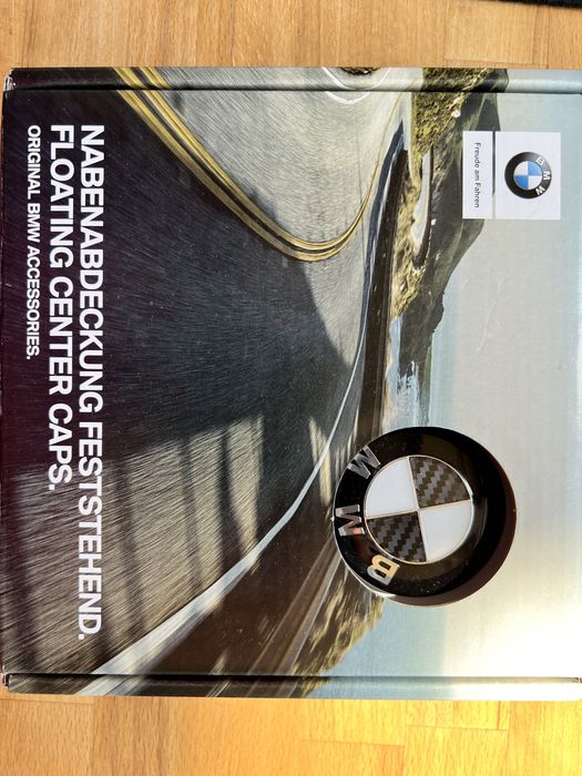 56 мм Карбонови Капачки (Floating) за Джанти BMW (за F- и G- модели)