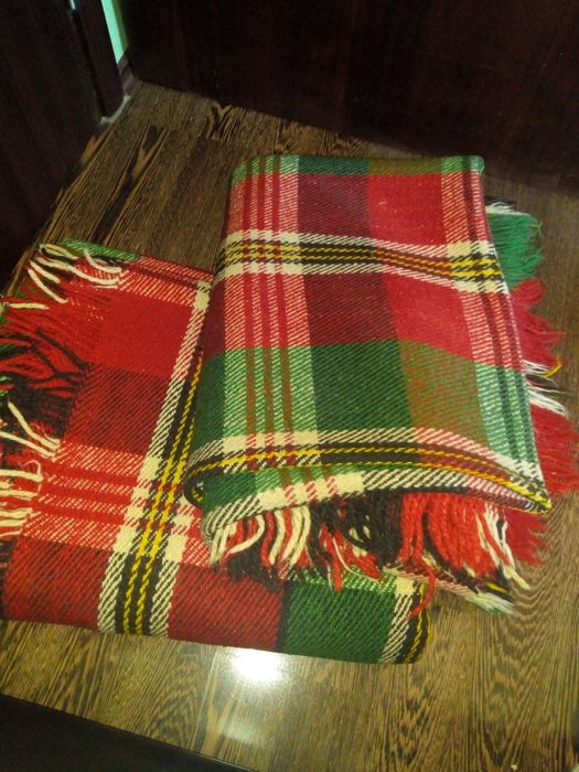 Нови родопски одеала с ресни 2бр./160/220см./100% вълна