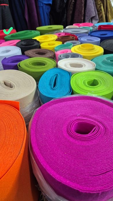 Фетр  кийиз  түрлі түсті