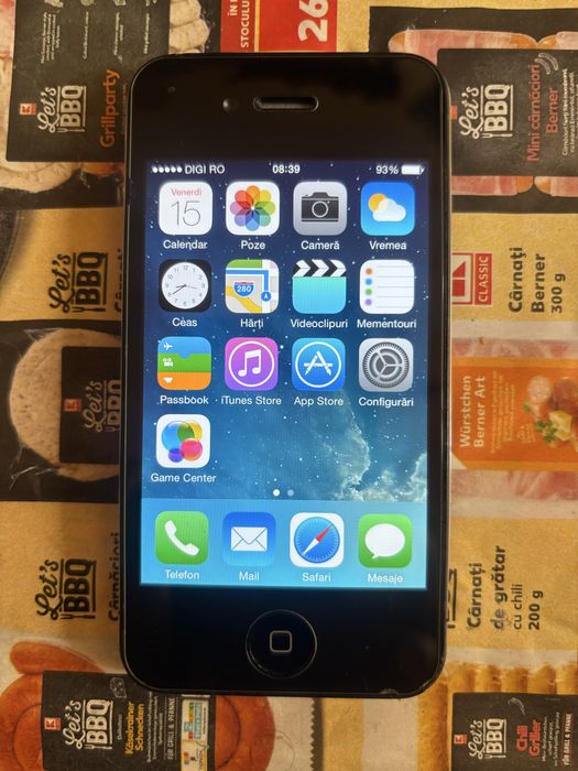 telefon de colectie iphone 4 , 16gb