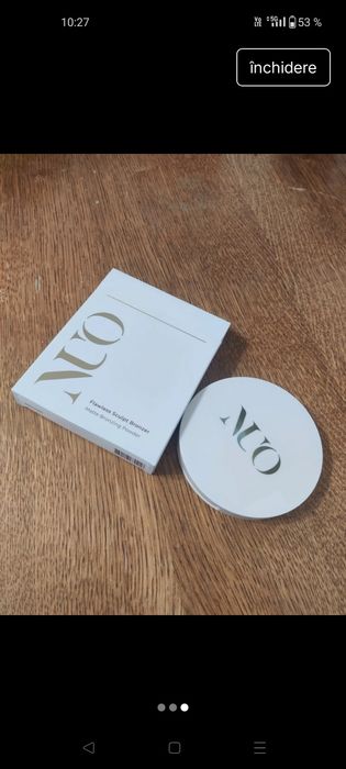 Bronzer Pudra NUO cu textura ultrafina