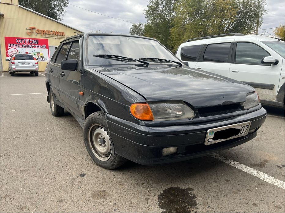 Ваз 2115 қара түсті 2007 ж.ш
