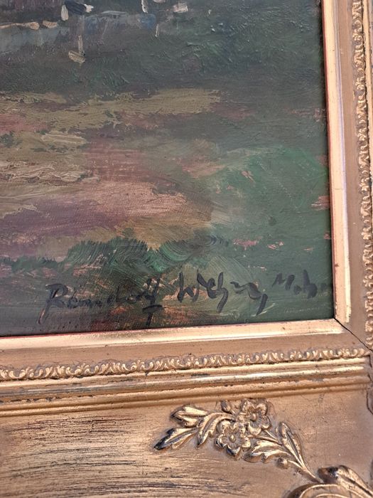 Tablou pictura panza vechi